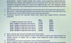 Denizli Büyükşehir Belediyesinden çiftçilere mazot ve gübre desteği
