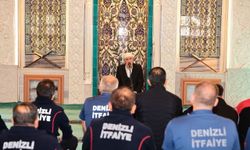 Denizli Büyükşehir'den kahraman itfaiyecilere vefa