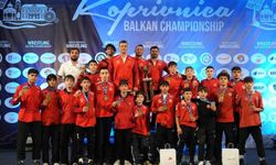 Denizlili güreşçiler Balkanları fethetti