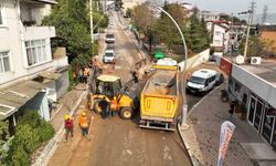 Diliskelesi'nde elektrik hatları yer altına alınıyor