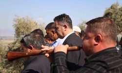 Düğün salonu çalışmaları davul zurnayla başladı