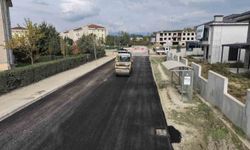 Düzce'de asfalt seferberliği sürüyor