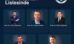 EBYÜ'den 5 akademisyen dünyanın en etkili bilim insanları listesinde