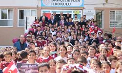 Elazığspor sevgisi Bahçelievler İlkokulu'nda