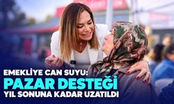 Emeklilere aylık bin 750 TL pazar desteği yıl sonuna kadar uzatıldı