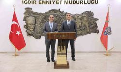 Emniyet Müdürü Erarslan Er, Vali Taşolar'ı ağırladı