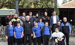 Emniyet Müdürü Ergüder Kusursuz Kafe'de gönüllere dokundu