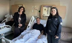 Ergüder'den polis ailelerine anlamlı destek