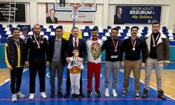 Erzurum Emniyetinin Sporcuları Kamu Spor Oyunları'nda İl Şampiyonu oldu