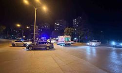 Eskişehir'de 2 otomobil çarpıştı, 1'i yan yattı