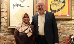 Eskişehirli Özçelikel çiftinden ilk hat ve tezhip sergisinde 59 eser sanatseverlerle buluştu