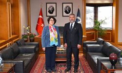 ESOGÜ Rektörü Gümüşsoy'dan Rektör Adıgüzel'e iadeiziyaret