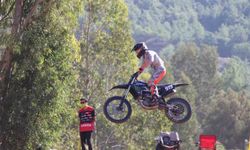 Fethiye'de ilk gün motokros yarışları nefesleri kesti
