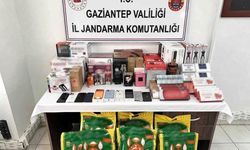 Gaziantep'te 1 milyon TL değerinde kaçak ürün ele geçirildi