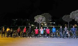 Gazze için pedal çevirdiler