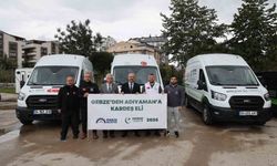 Gebze'den Adıyaman'a uzanan yardım köprüsü