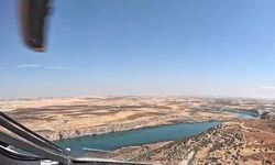 GÖKBEY'in gözünden kadim şehir: Fırat Nehri üzerindeki süzülüşü kokpit kamerasına yansıdı
