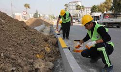 HBB'den Antakya'da bin 500 metrelik refüj çalışması