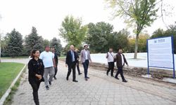 Hikmet Şahin Kültür Parkı'nda yeni kaykay ve paten park yapımında sona gelindi