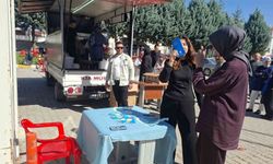 Hisarcık İlçe Hastanesinde anne ve bebek sağlığı için bilgilendirme standı