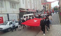 Hisarcık'ta Cumhuriyet Yürüyüşü düzenlendi