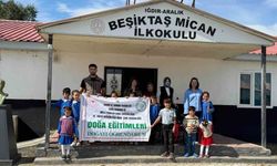 Iğdır'da öğrencilere tabiat ve biyoçeşitlilik eğitimi