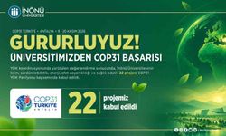 İnönü Üniversitesi COP31'e 22 proje ile katılım başarısı gösterdi