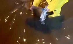 İskenderun'da yağış sonrası oluşan su birikintileri giderildi