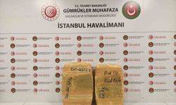 İstanbul Havalimanı'nda 25 kilo esrar ele geçirildi: 2 gözaltı