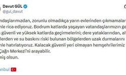 İstanbul Valisi Gül: 'Vatandaşlarımız, zorunlu olmadıkça yarın evlerinden çıkmasın'