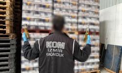 İzmir'de yılın en büyük kaçak içki operasyonu: 3 milyon 800 bin liralık kaçak içki ele geçirildi