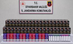 Jandarma ekiplerinin çalışmalarında gümrük kaçağı ürünler ele geçirildi
