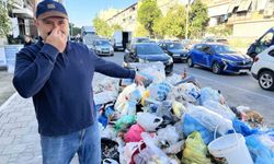 Karşıyaka'da çöp dağları insan boyuna ulaştı, vatandaş isyan etti