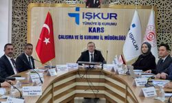 Kars'ta istihdam ve mesleki eğitim gündemi masaya yatırıldı