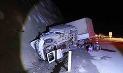 Kastamonu'da iki kamyonet çarpıştı: 9 yaralı
