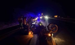 Kastamonu'da motosiklet traktöre çarptı: 1 yaralı
