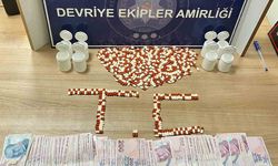 Keşan'da 413 sentetik eczanın ele geçirildiği olayda 4 şüpheli gözaltına alındı