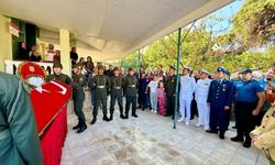 Kıbrıs Gazisi Ali Yay, askeri törenle son yolculuğuna uğurlandı