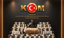 Kırşehir'de kaçak tütün operasyonu: 45 bin 200 makaron ele geçirildi