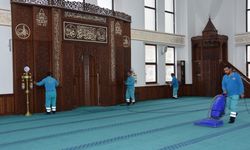 Kocasinan, gül kokan camilerle daha huzurlu ibadet ortamı sunuyor