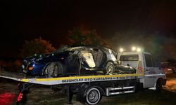 Kontrolden çıkan otomobil takla attı: 3 yaralı