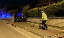 Kontrolden çıkarak trafoya çarpan motosiklet sürücüsü hayatını kaybetti