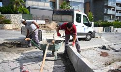 Kuşadası'nda 12 bin metrekarelik yol çalışması tamamlandı