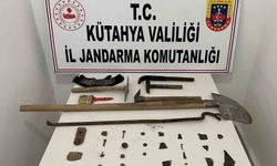 Kütahya'da Anadolu Mirası operasyonu, tarihi eserler ele geçirildi