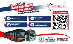 Manisa Büyükşehir Belediyesi otobüslerinde ücretsiz internet dönemi