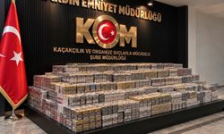 Mardin'de 12 bin 900 paket kaçak sigara ele geçirildi