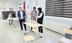 Mardin'de hayat kurtaran 'Heimlich' manevrası anlatıldı
