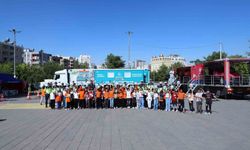 Mardin'de jandarmadan çocuklara trafik eğitimi