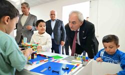 Mavi Dünya Parkı özel çocuklara destek oluyor
