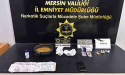 Mersin'de uyuşturucu operasyonunda 1 şüpheli tutuklandı